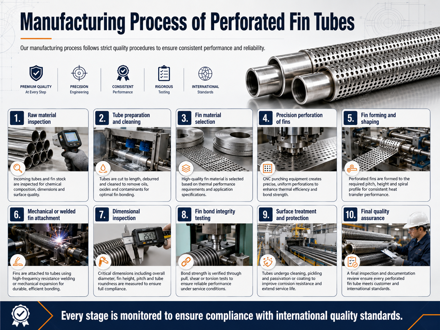 Perforated Fin Tubes